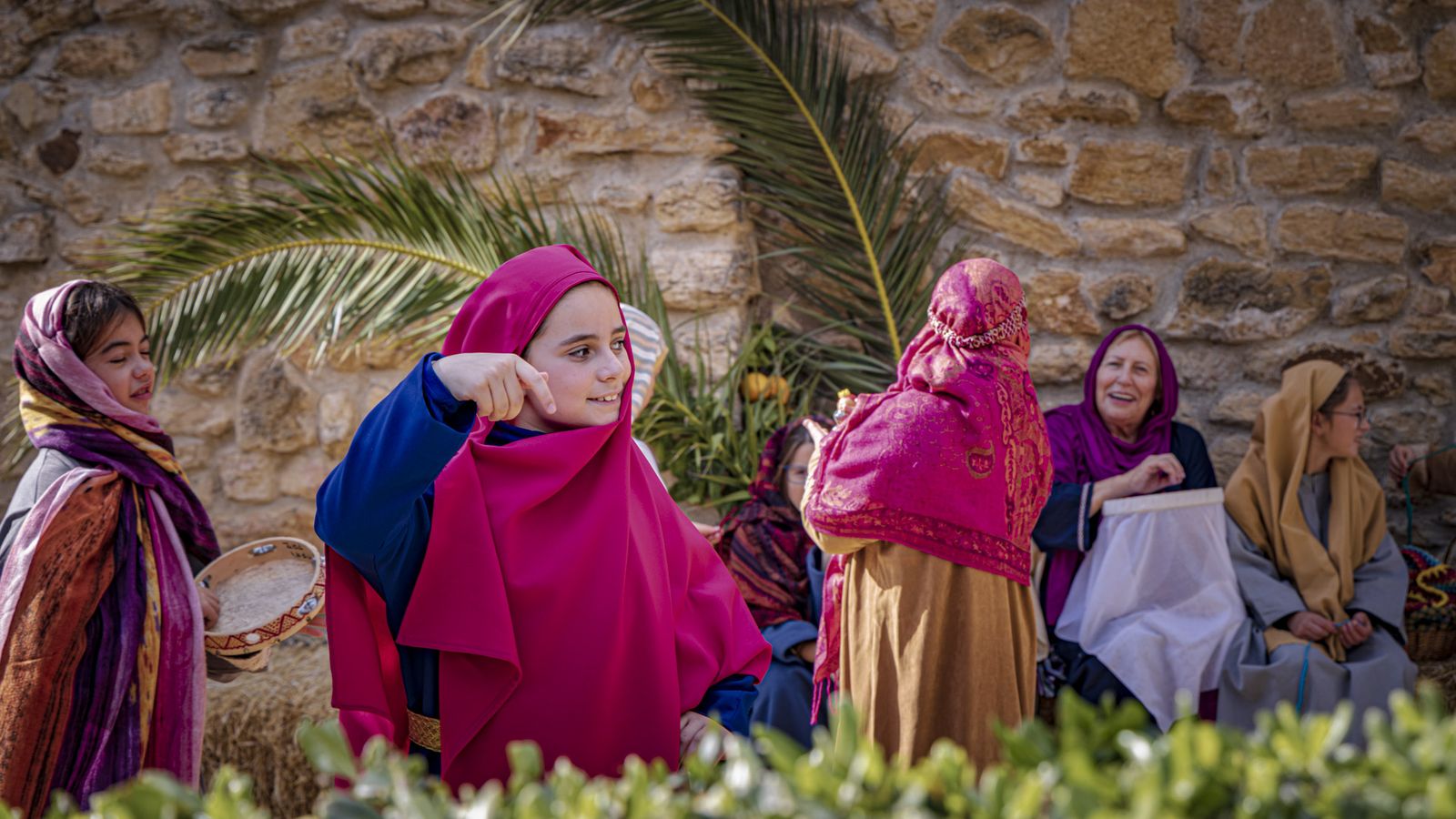 Las imágenes del Belén viviente en Medina Sidonia