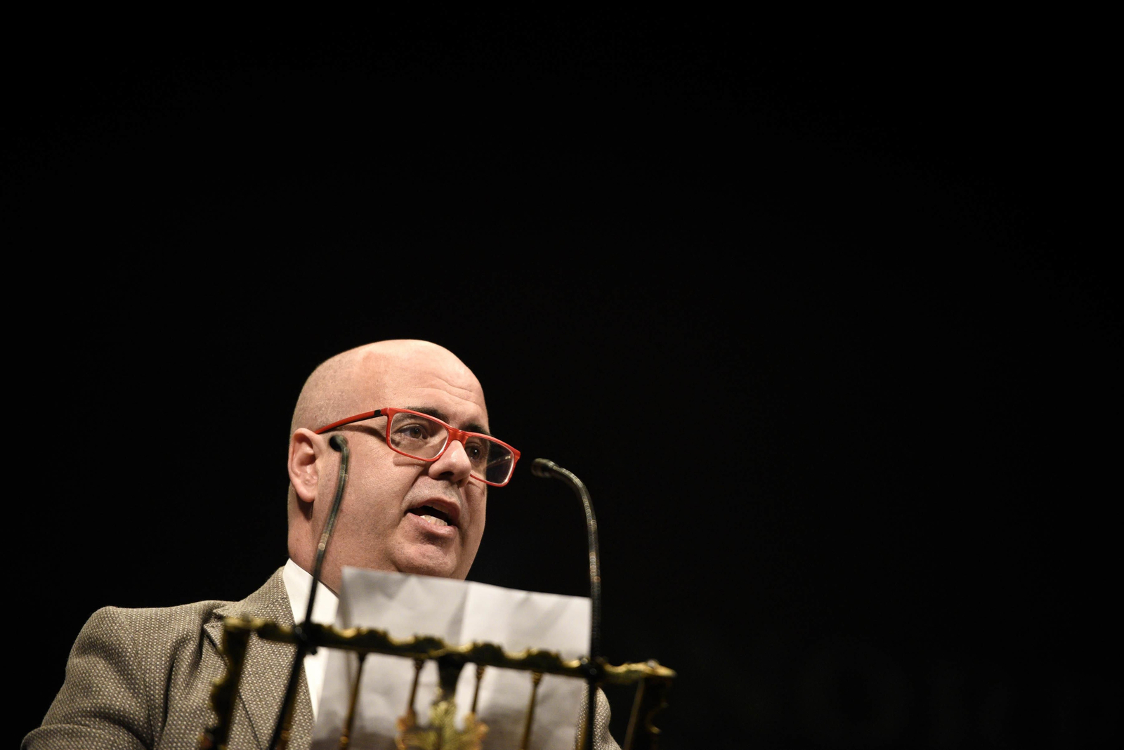 Acto de entrega de honores y distinciones del Ayuntamiento.