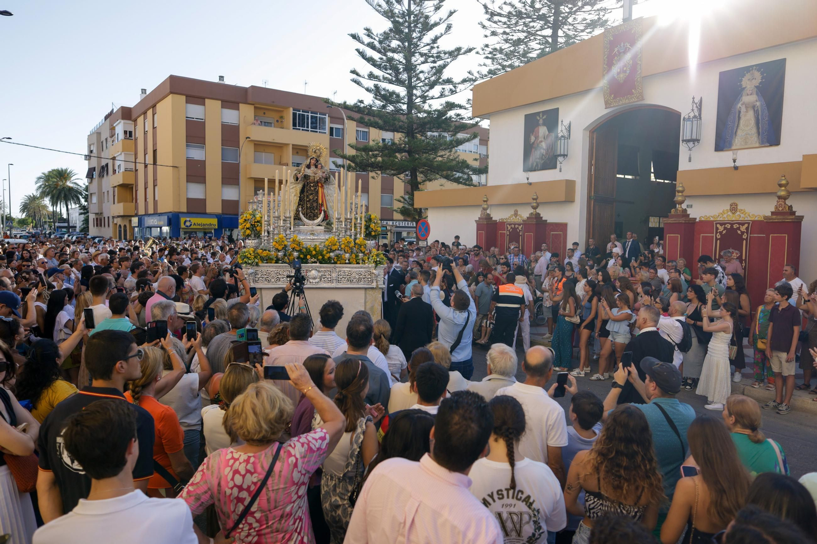 Las imágenes de la procesión de la Virgen del Carmen en El Puerto