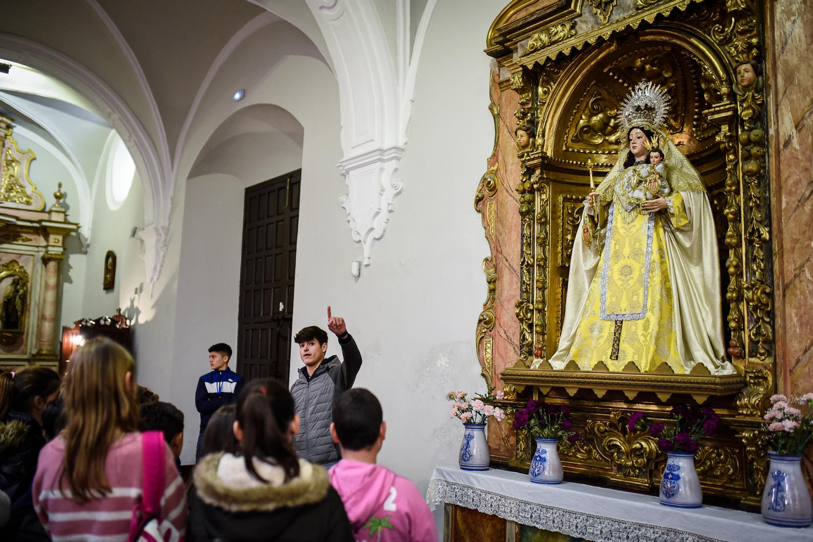 Imágenes de la presentación de la IX Jornada de Puertas Abiertas del Patrimonio Religioso Onubense