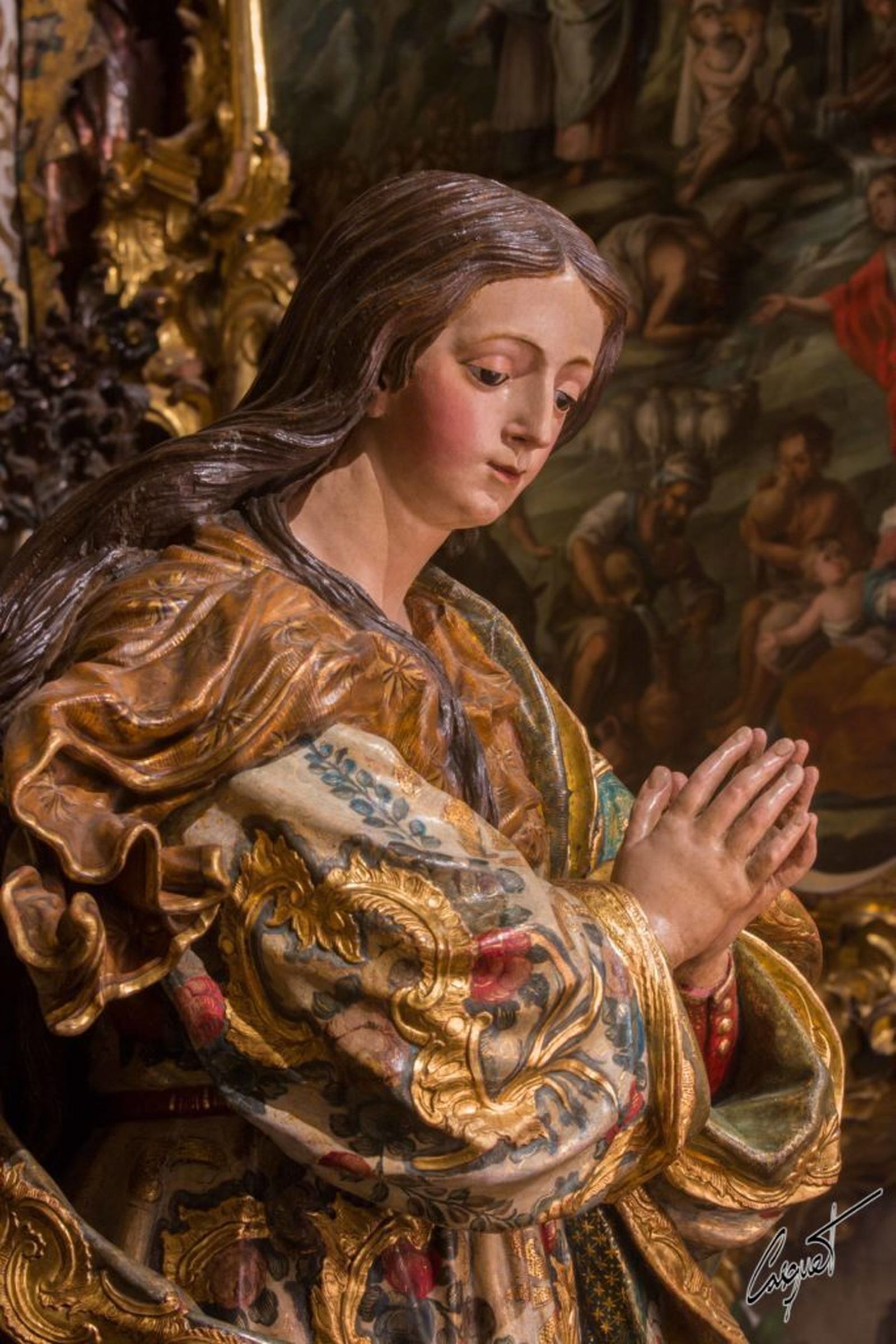 Perfil de esta extraordinaria talla dieciochesca