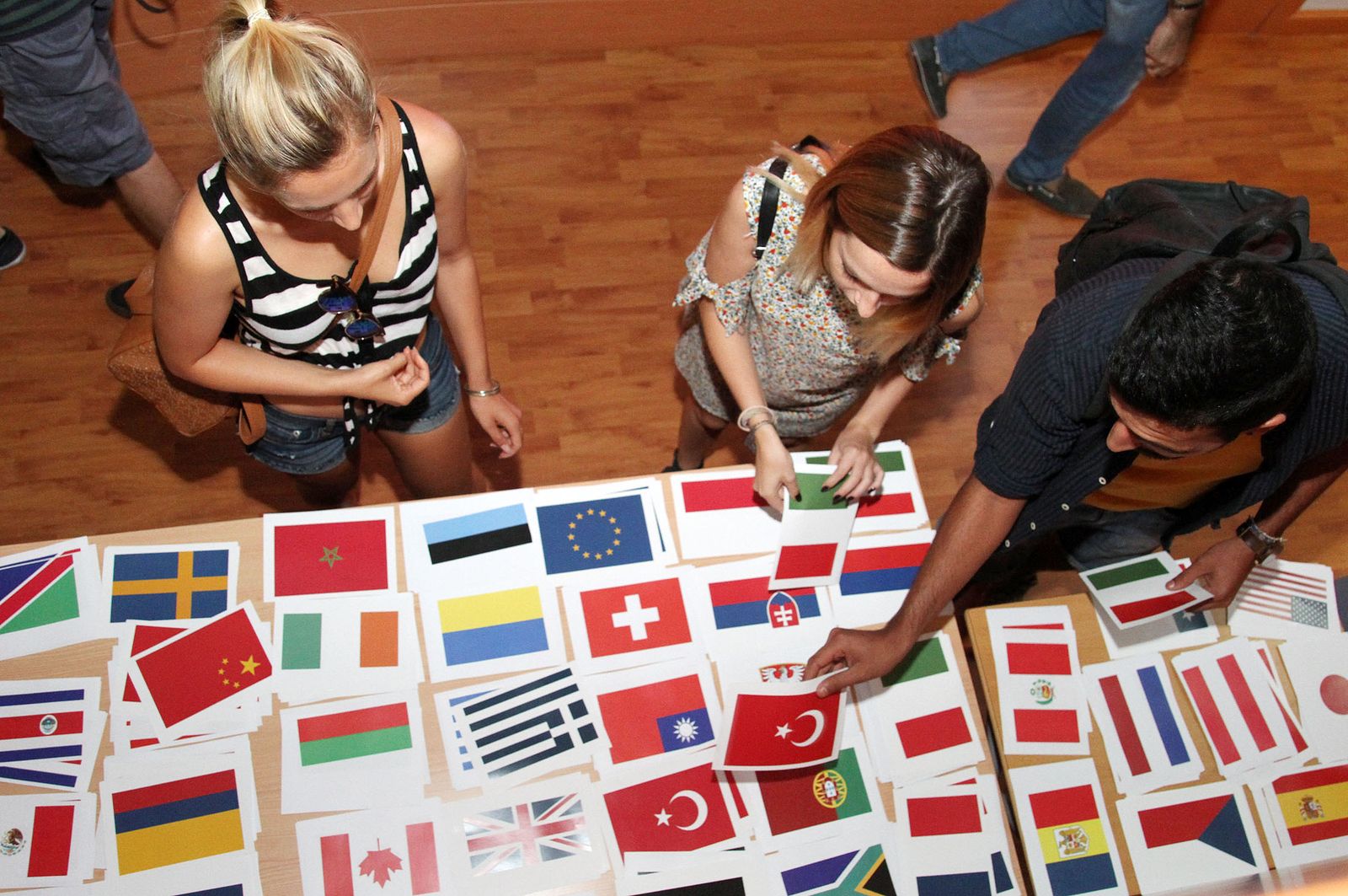 Erasmus de todo el mundo.