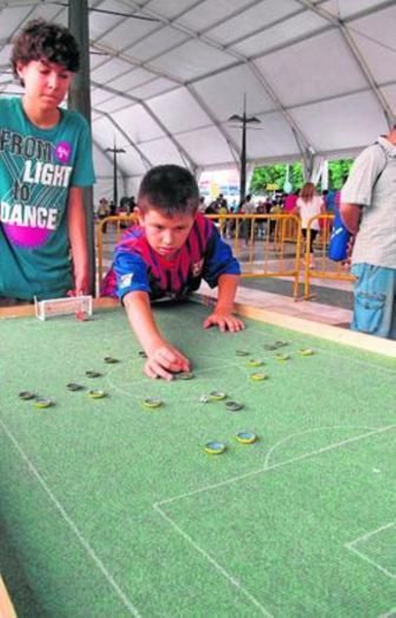 Las chapas no saben de huelgas