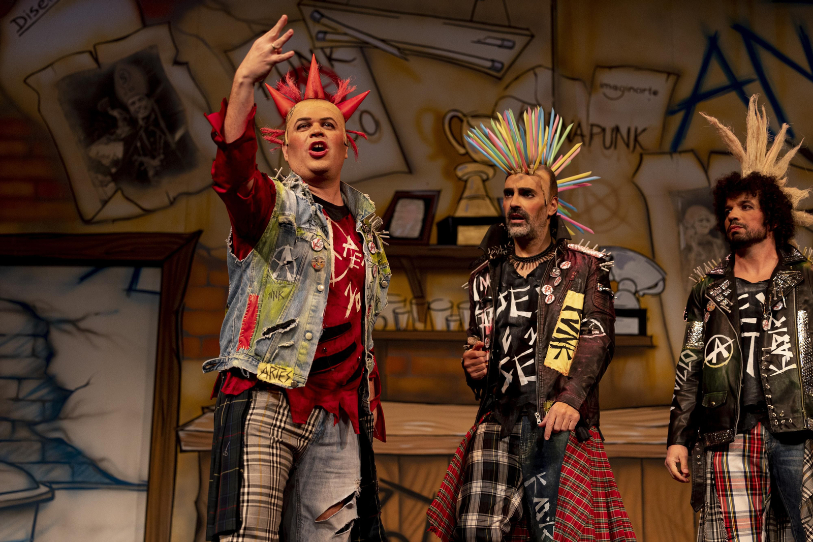 Cuarteto 'Punk y circo, la lucha continúa'