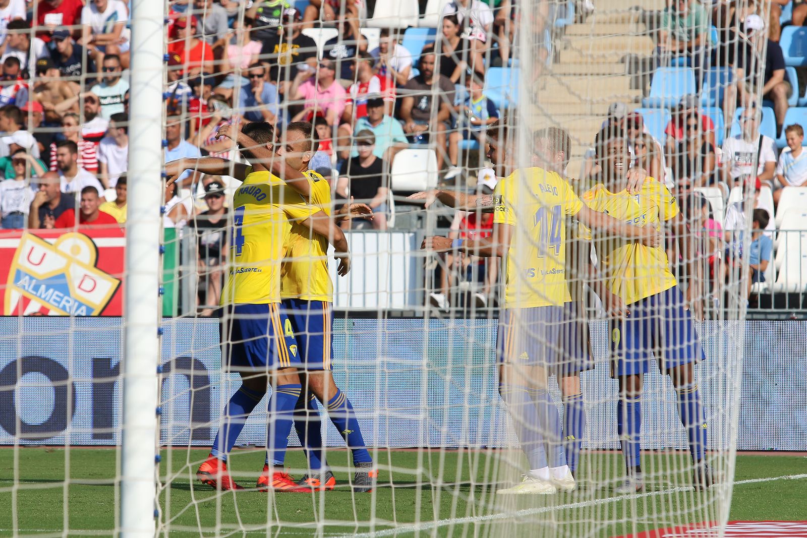 Las imágenes del UD ALMERÍA-CÁDIZ CF