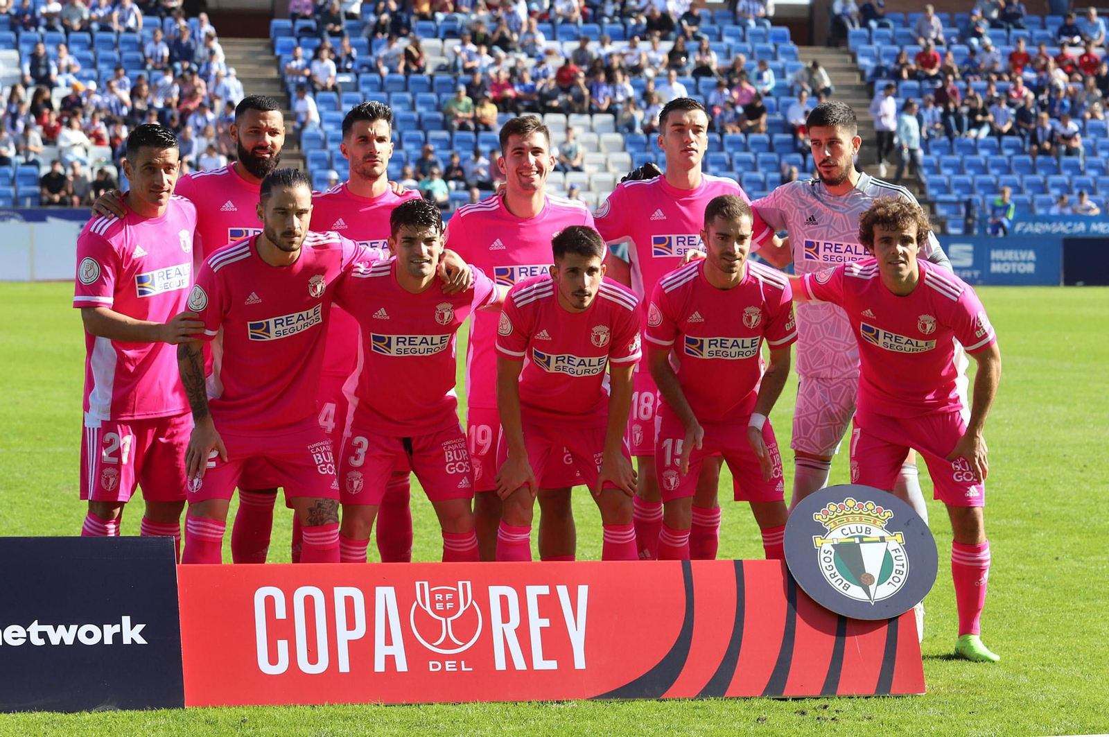 Las mejores imágenes del Recreativo de Huelva-Burgos, partido de eliminatoria de la Copa del Rey