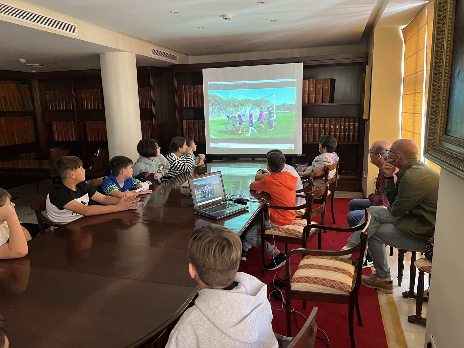 El CEIP Padre José Casal Carrillo de San Fernando visita Diario de Cádiz