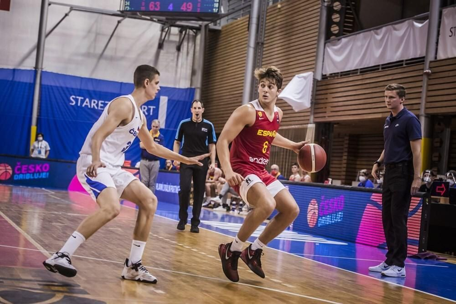 Fotos: los cinco 'malagueños' con España sub 20 en Brno