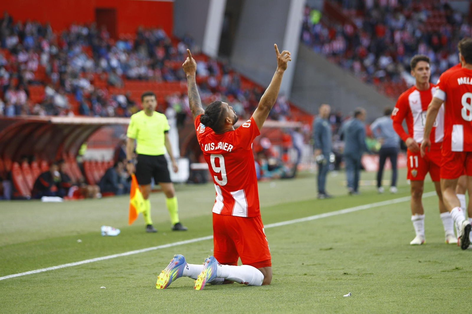 El U.D. Almería-C.D. Eldense, en imágenes