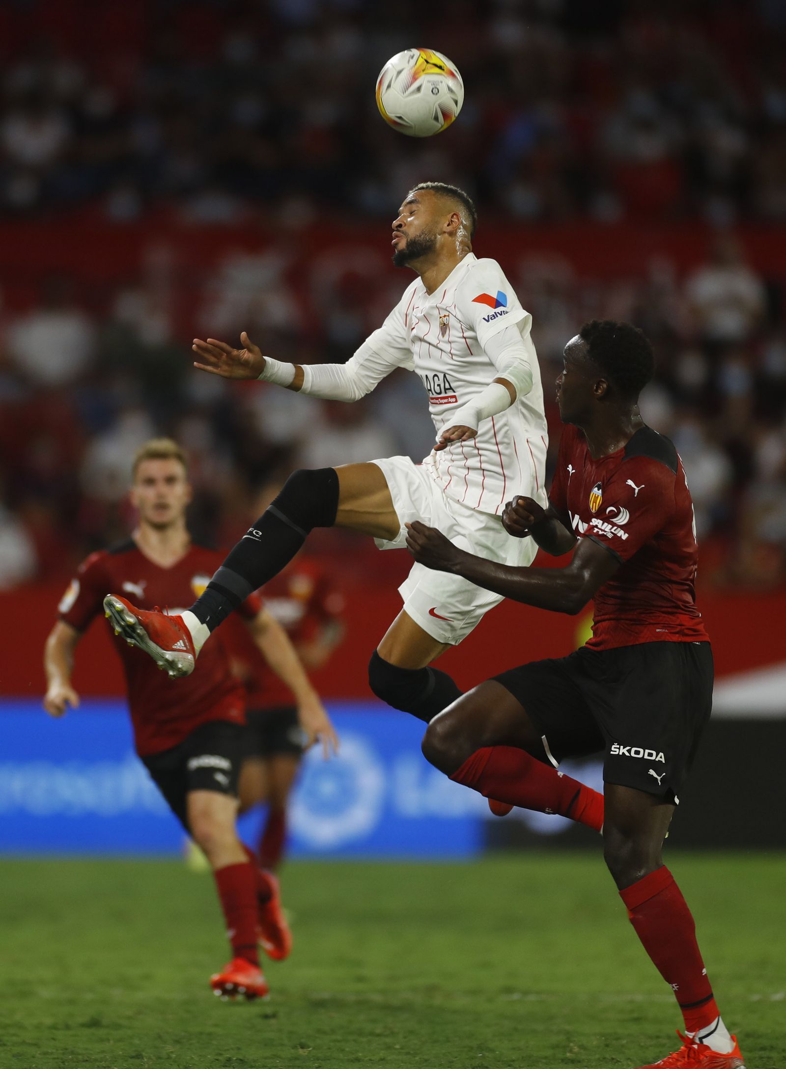 Las imágenes del Sevilla fc-Valencia