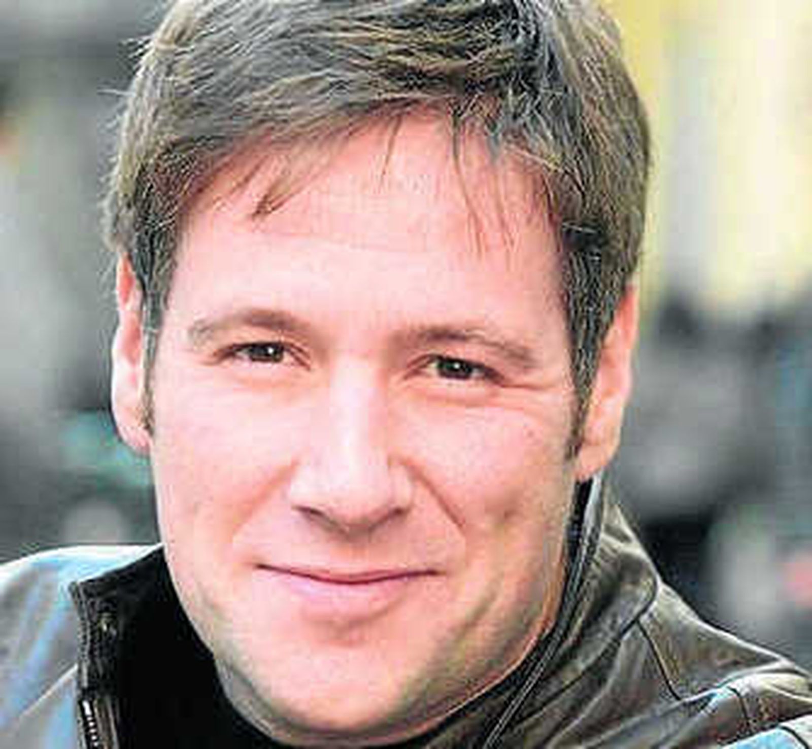 El cómico Carlos Latre, en la plaza de San Agustín.