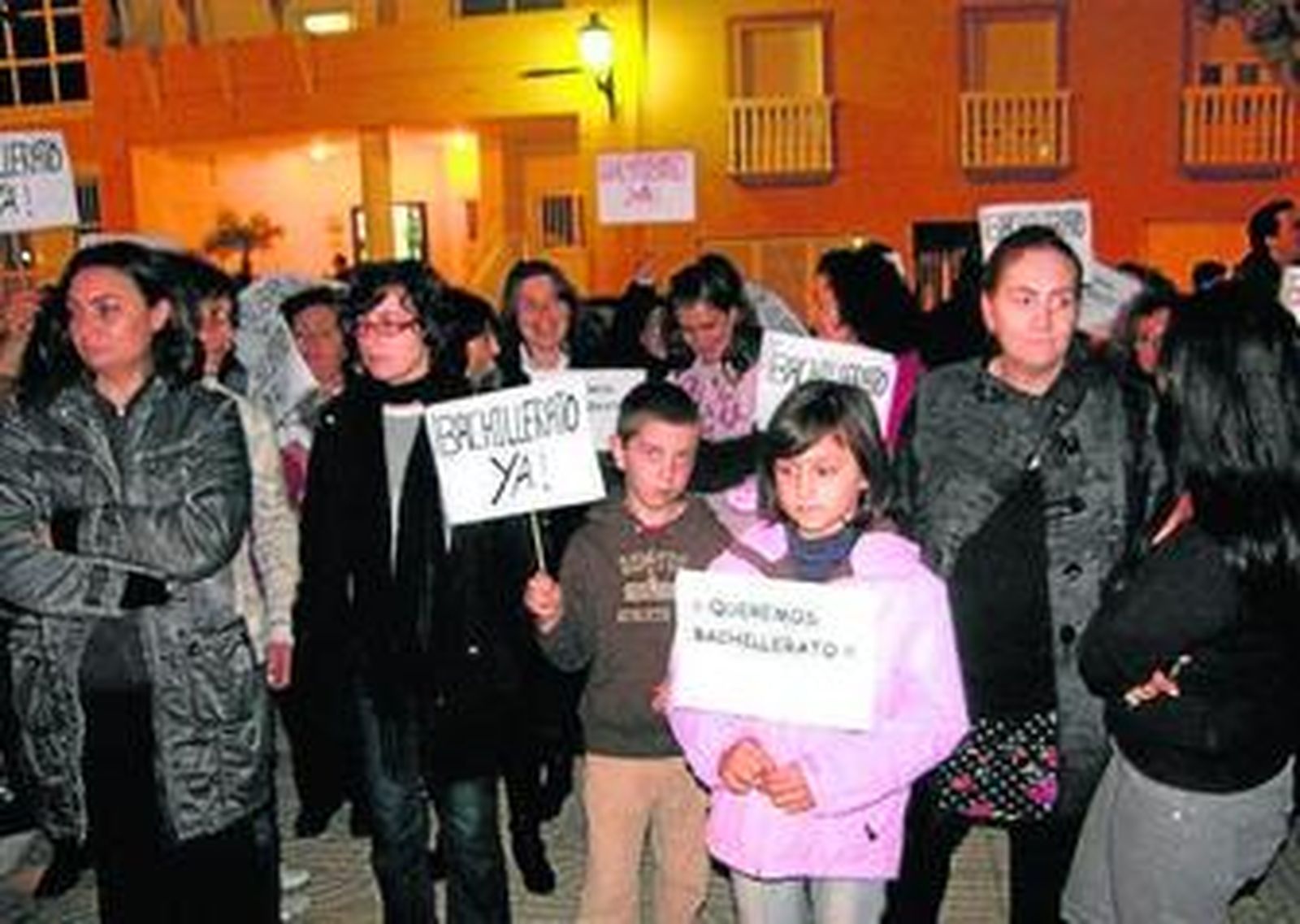 Los roqueteros han protagonizado varias manifestaciones.