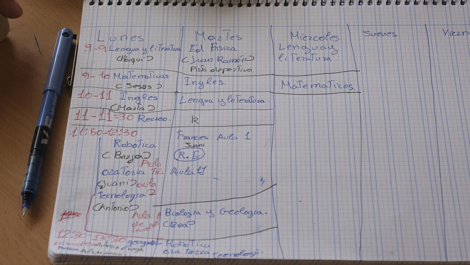 Imágenes del comienzo del nuevo curso de Secundaria en el IES Aurantia de Benahadux