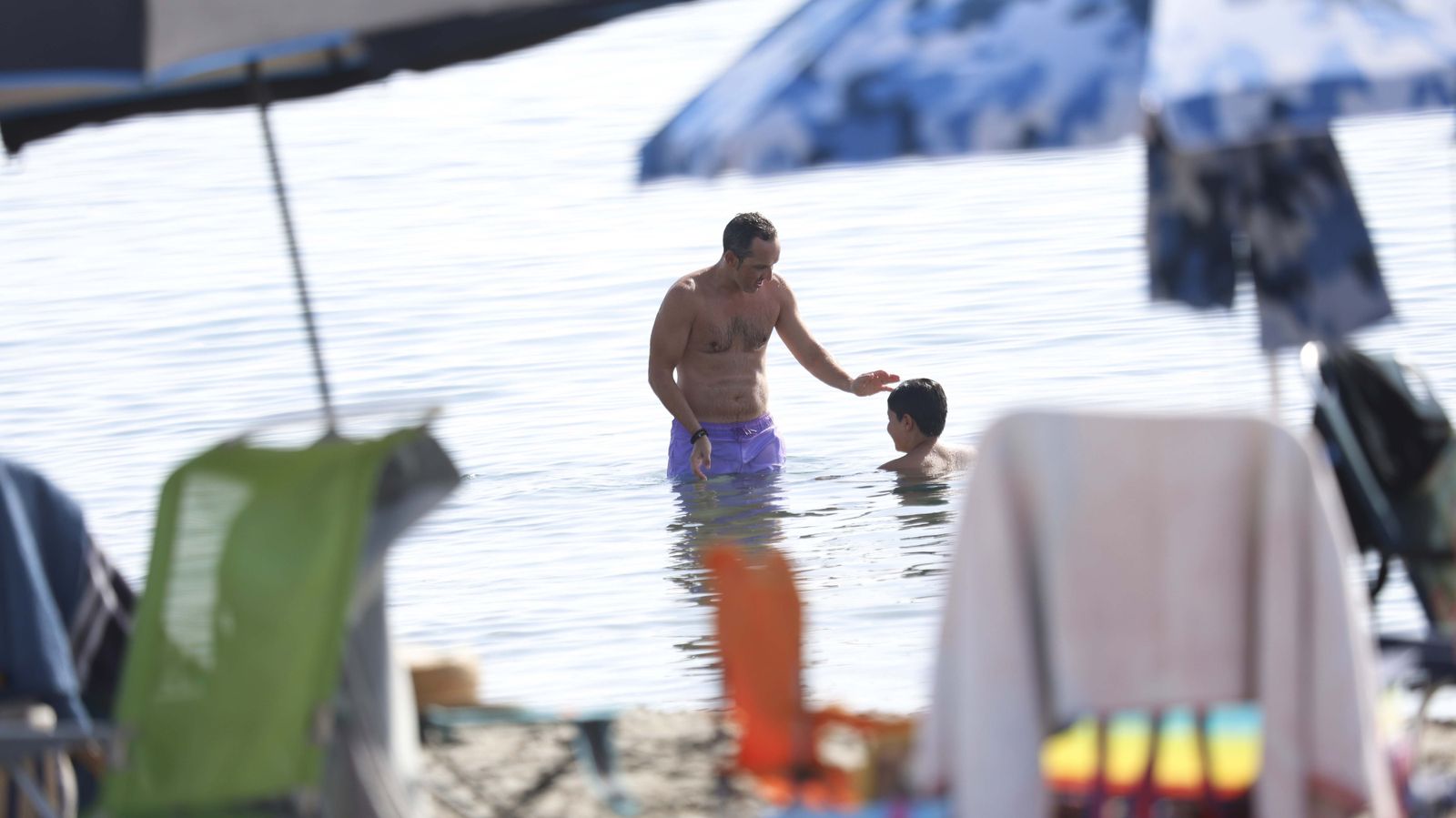 Fotos de un día de playa en Sotogrande