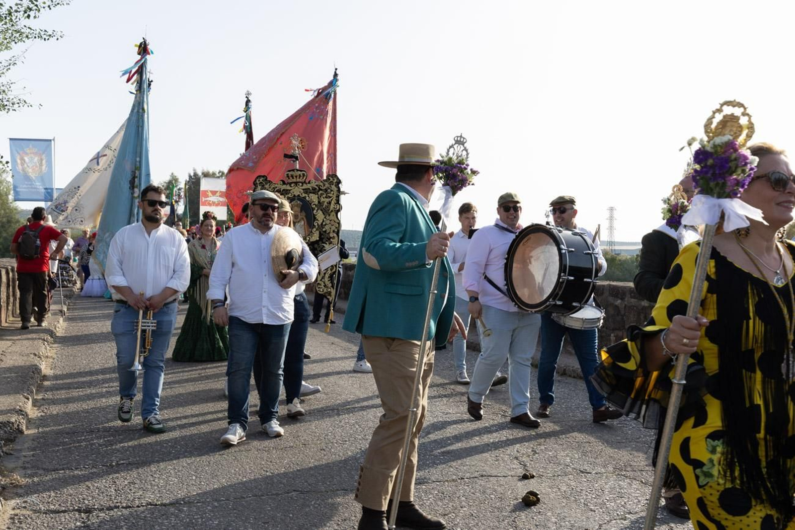 Recepción de Cofradías de la Romería de La Virgen de la Cabeza en Andújar