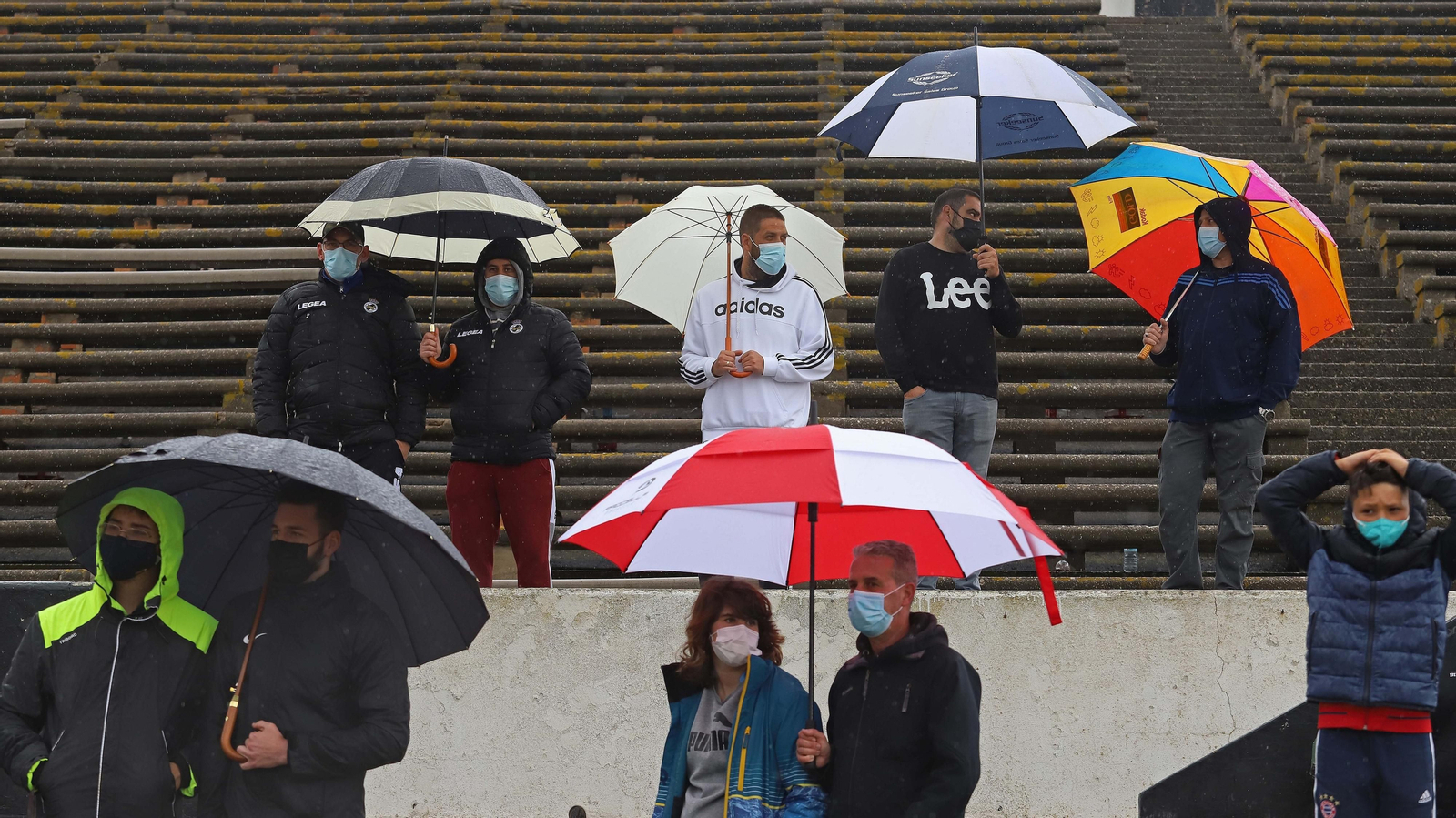 Fotos del entrenamiento a puerta abierta de la Balona