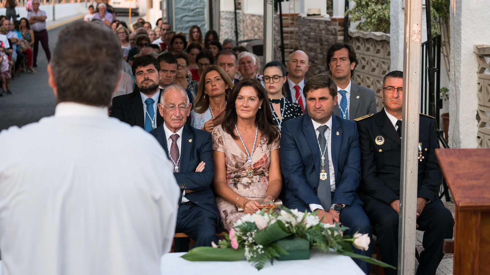 Concejales del equipo de gobierno del Ayuntamiento roquetero.