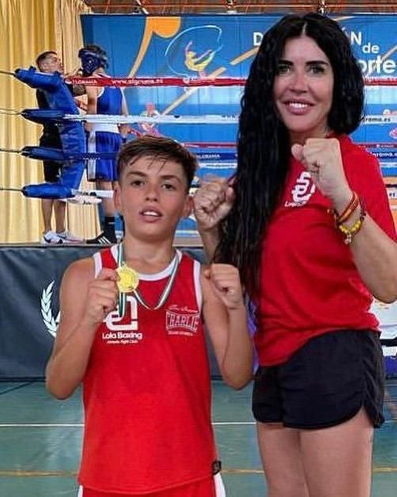 Tristán Romero y Lola Martínez en una foto de archivo.