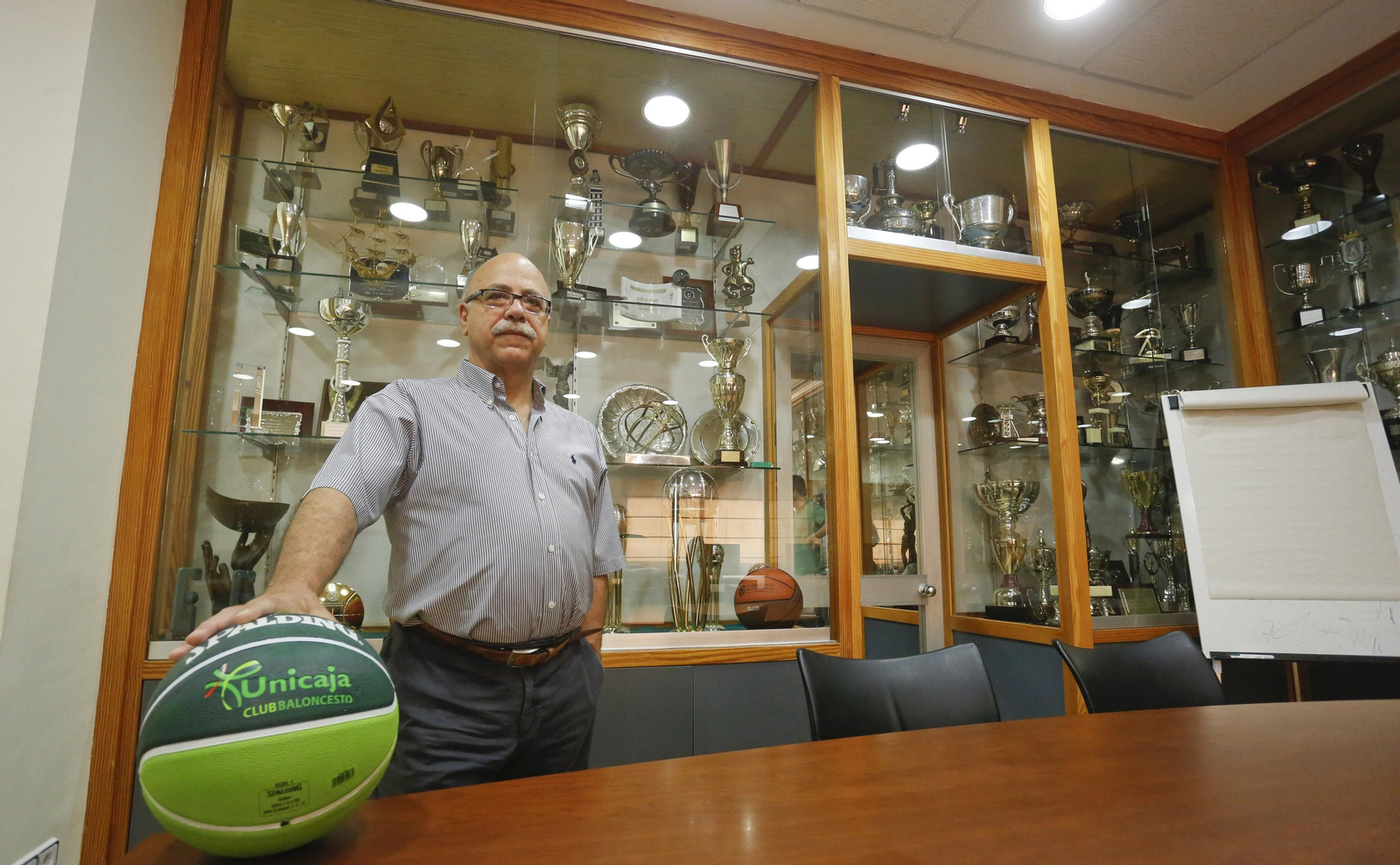 La era de Eduardo García como presidente del Unicaja, en fotos