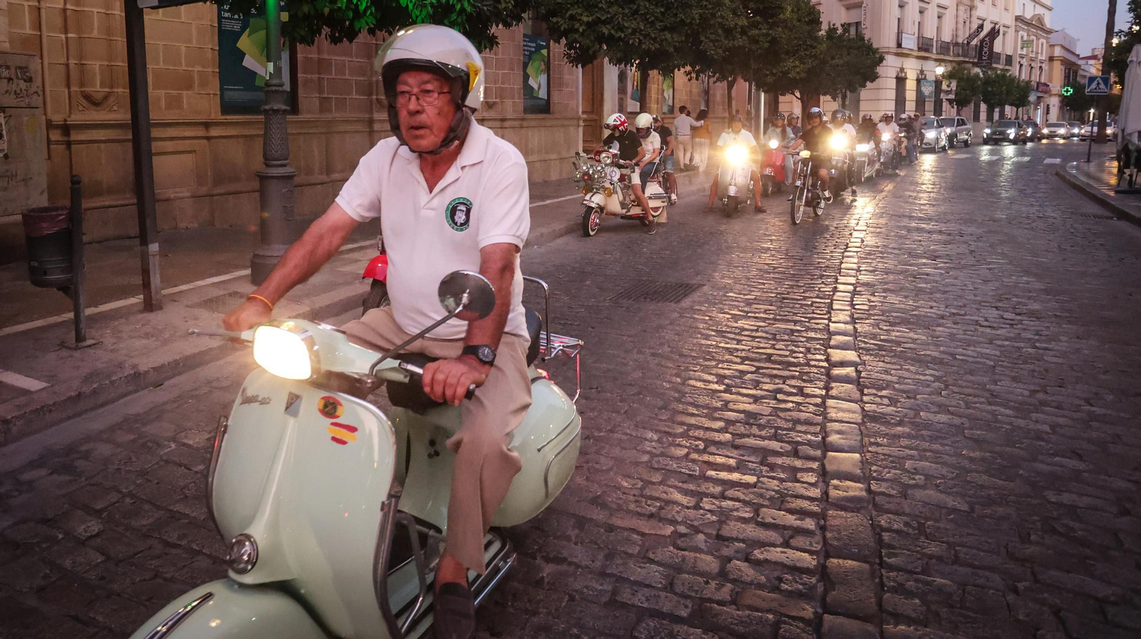 Imágenes del Encuentro Nacional de Scooters Clasicas en Jerez