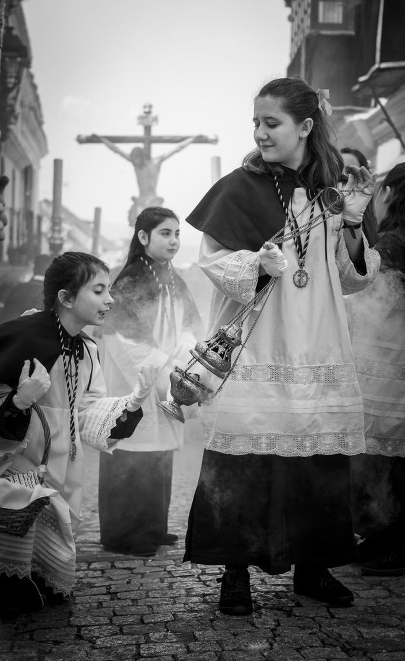 Tercer premio categoría comarcal y Medalla de Bronce de la Federación Andaluza de Fotografía. 'Me gusta su olor'.