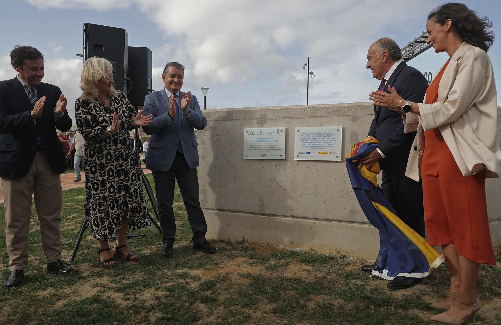 La inauguración de la I Fase del Lago Marítimo de Algeciras, en imágenes