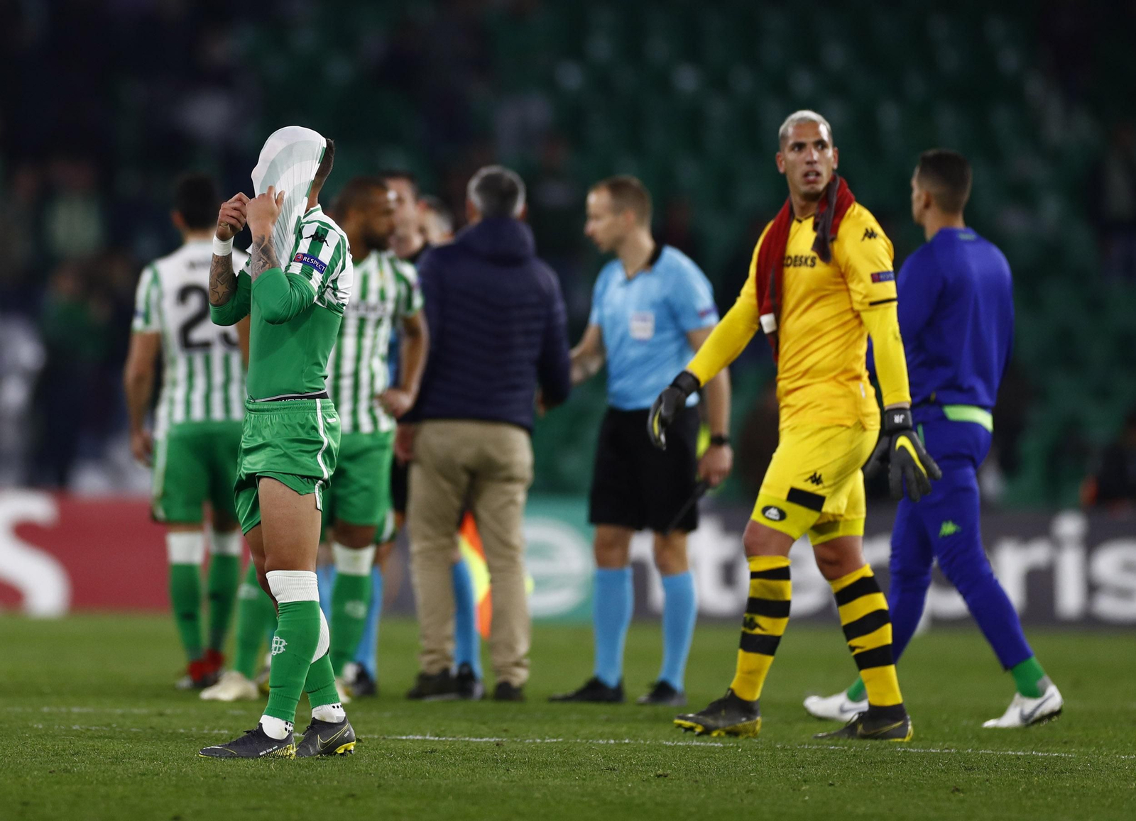 Las imágenes del Betis-Rennes