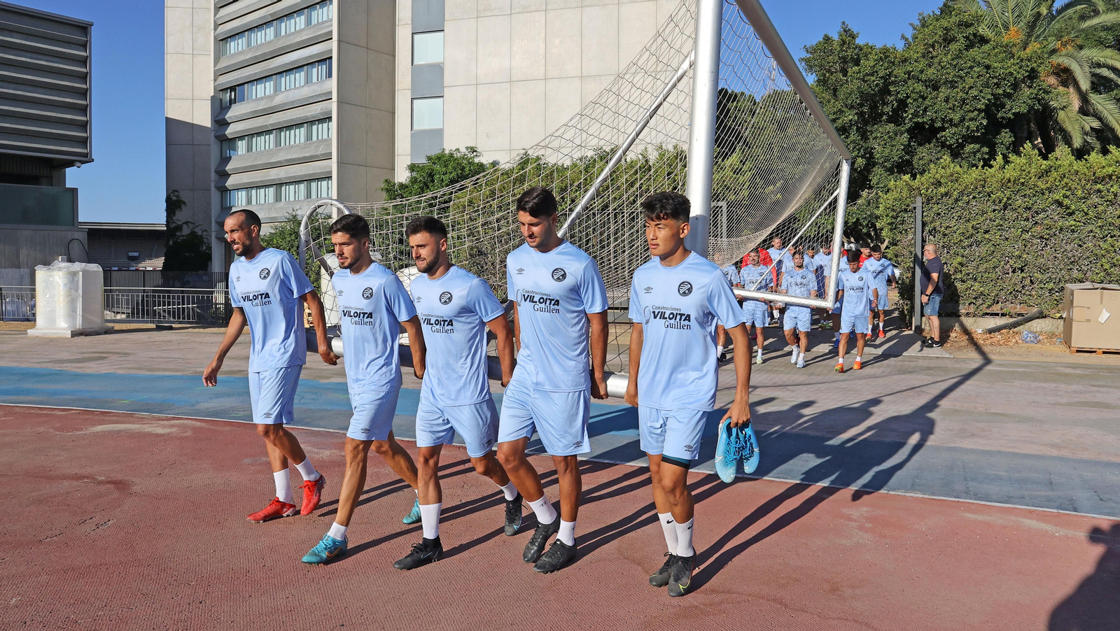 Primer entrenamiento del Xerez DFC