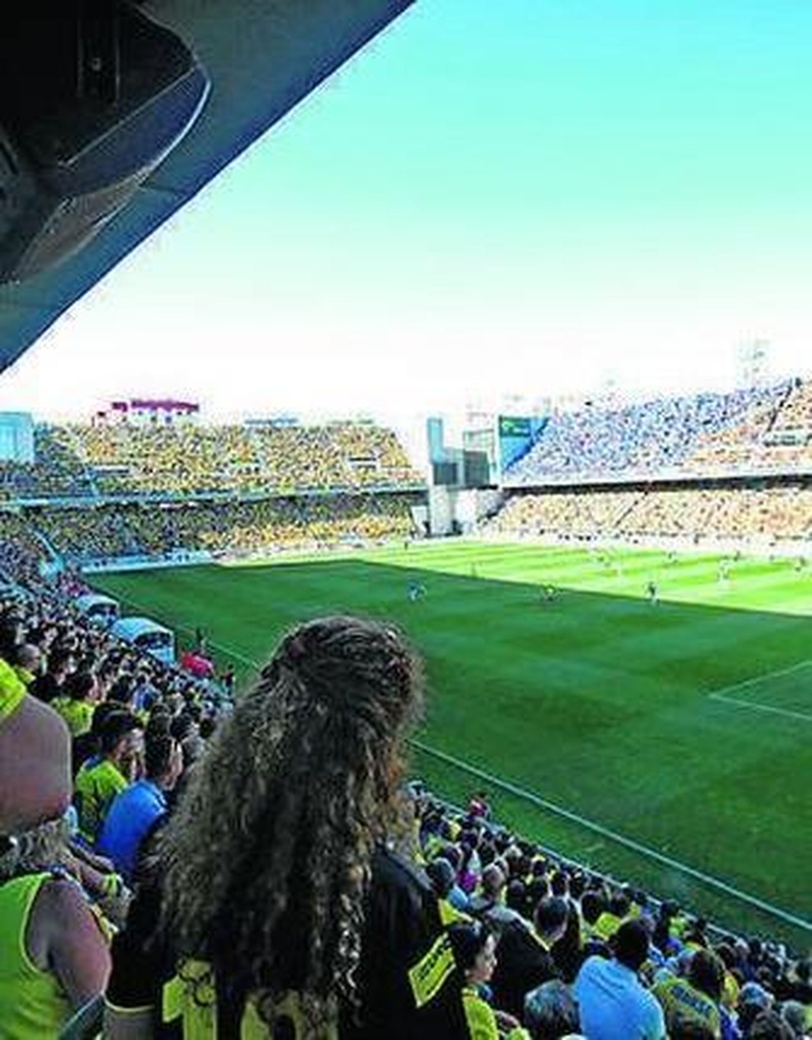 Vista parcial de Carranza, el domingo.
