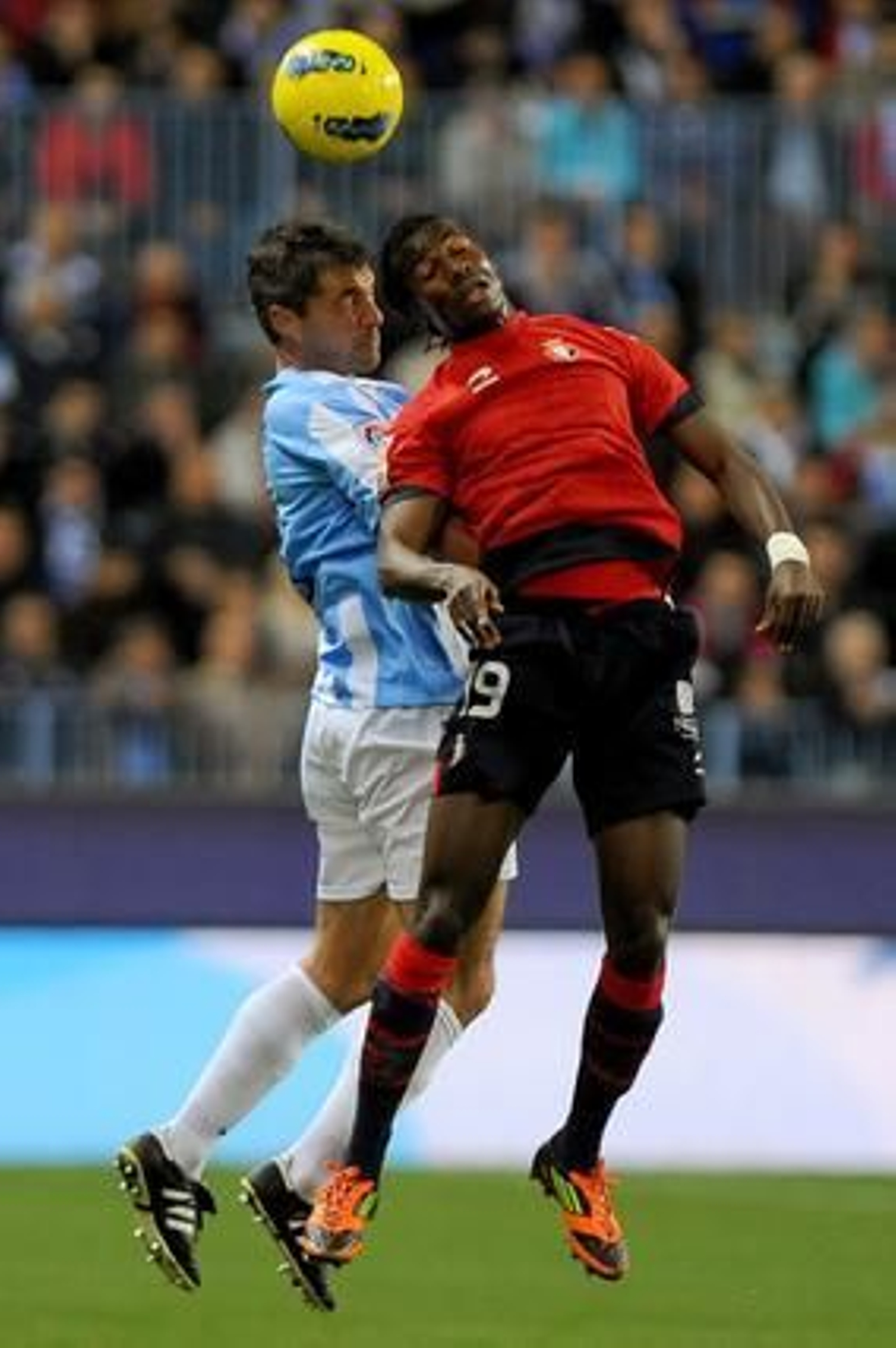 El gol de Juanmi puso las tablas a un partido donde el Málaga lo hizo y deshizo todo. 

Foto: AFP