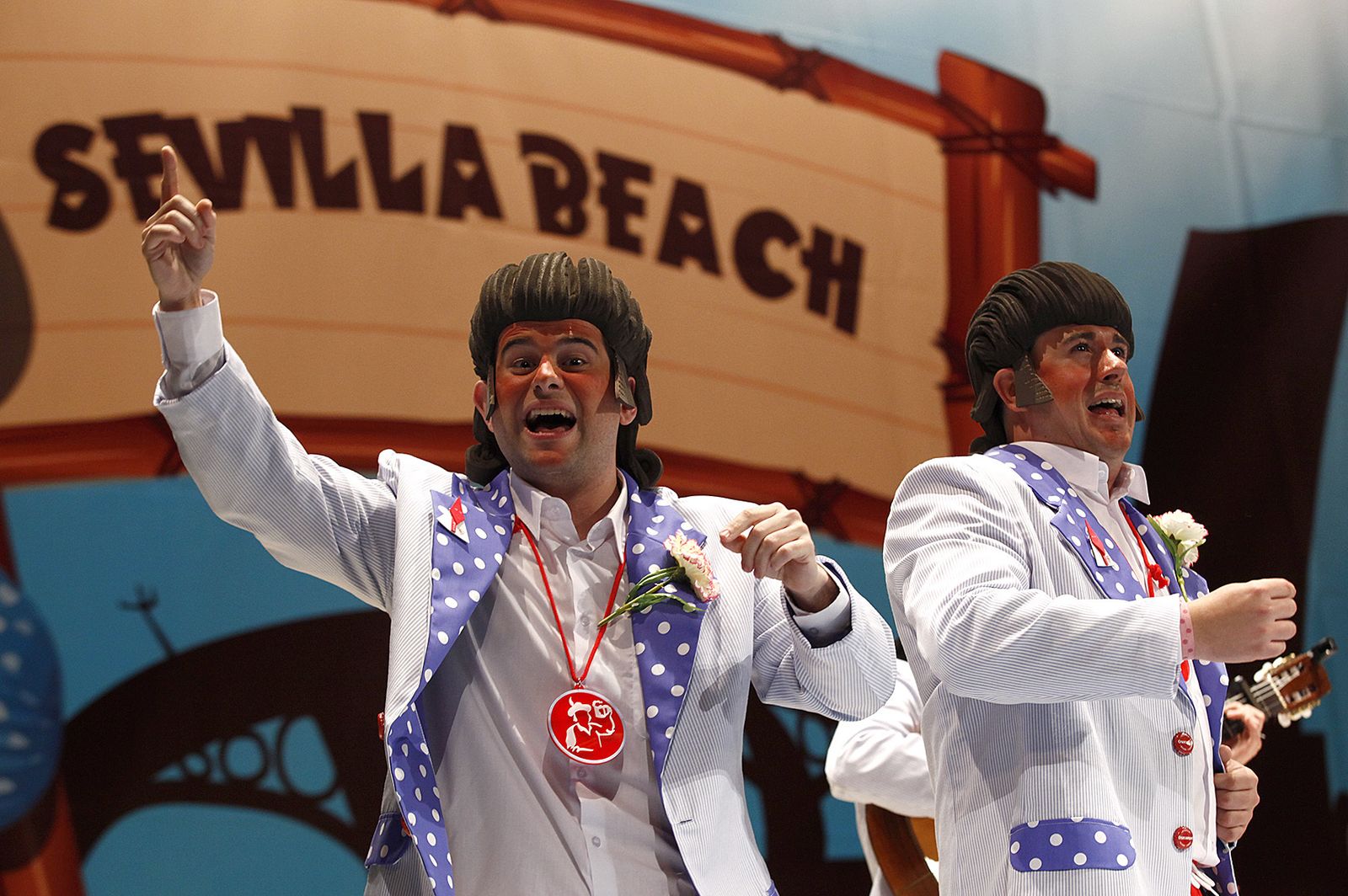 Las imágenes de la decimoctava función clasificatoria