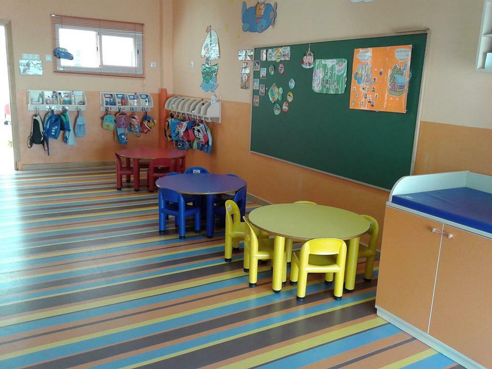 Aula del centro infantil Aldea del Coto.