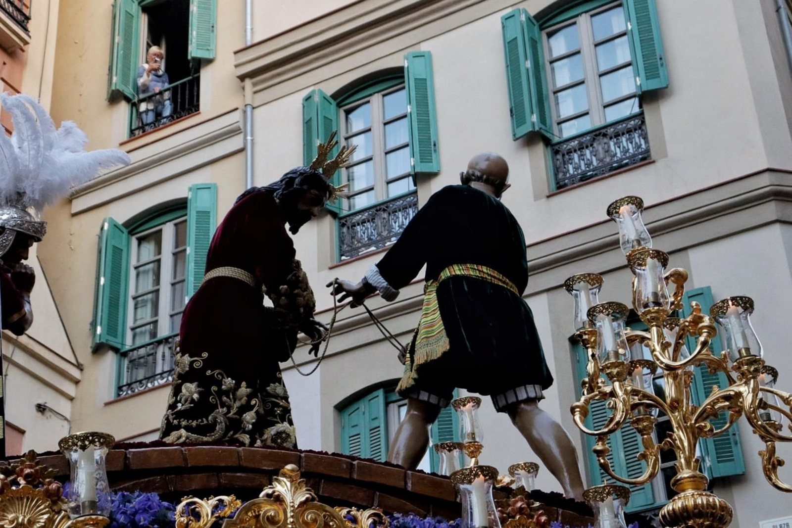 La Paloma en el Miércoles Santo de Málaga, en fotos