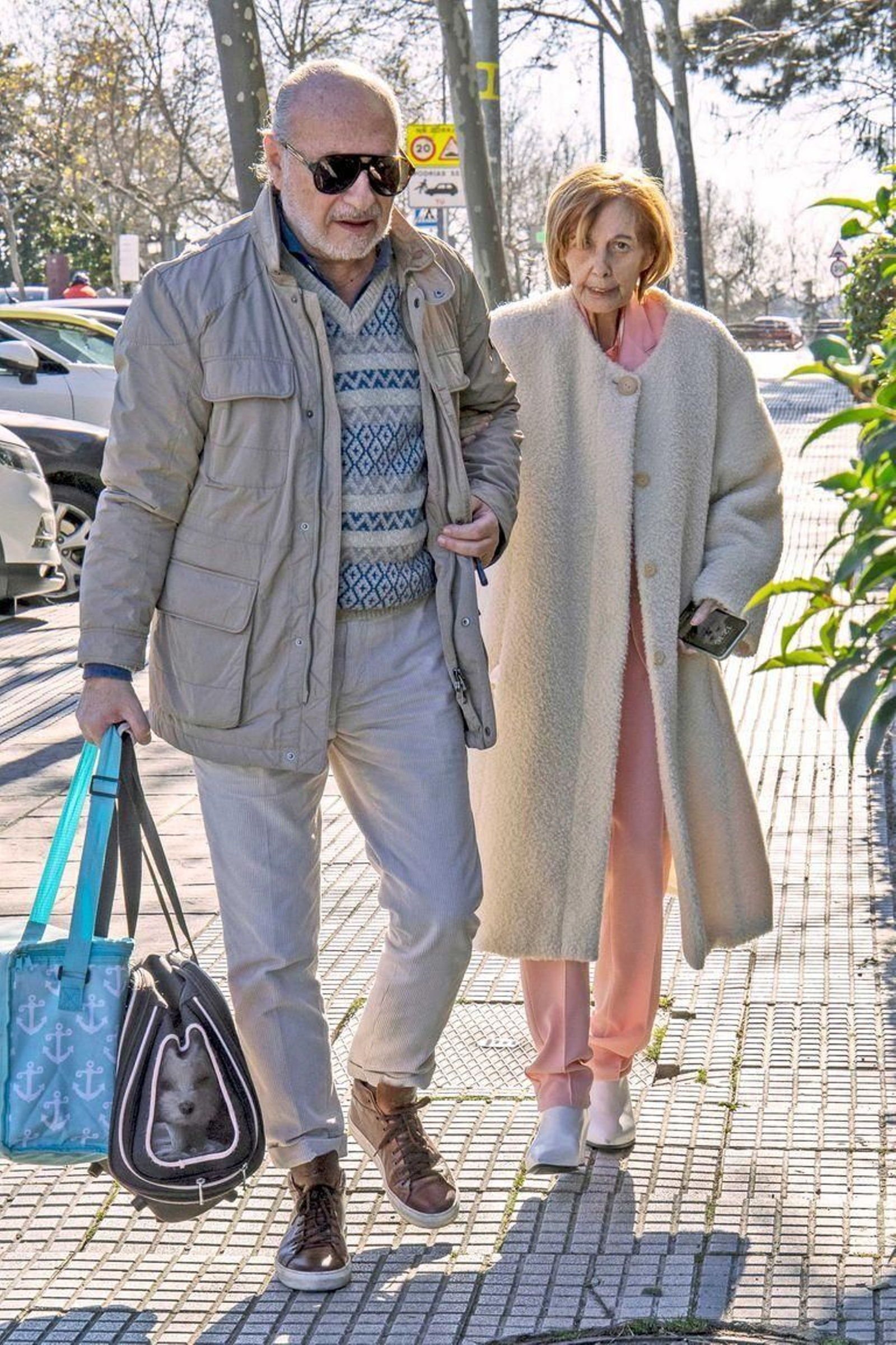 María Teresa Campos junto a su yerno