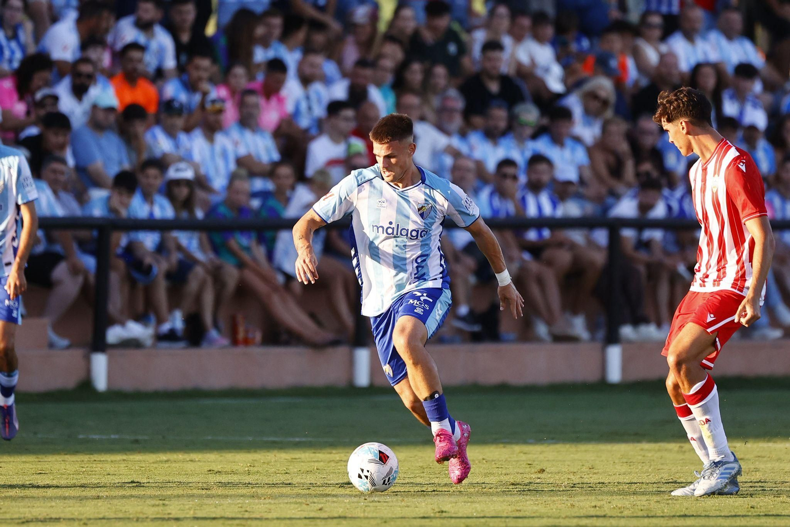 Almería-Málaga CF, en fotos