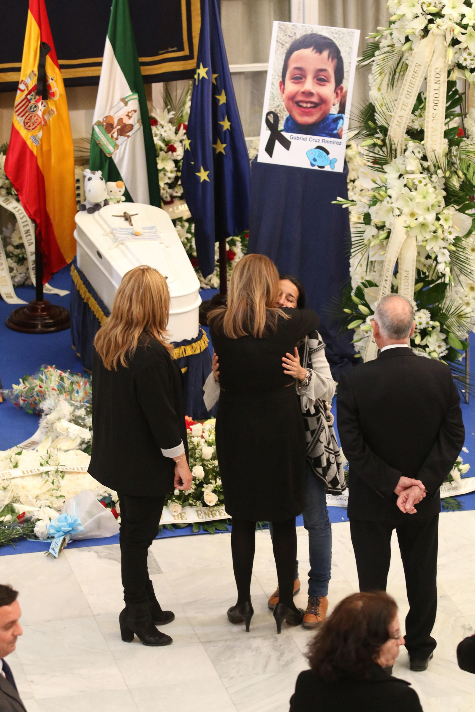 Las imágenes de la capilla ardiente por Gabriel