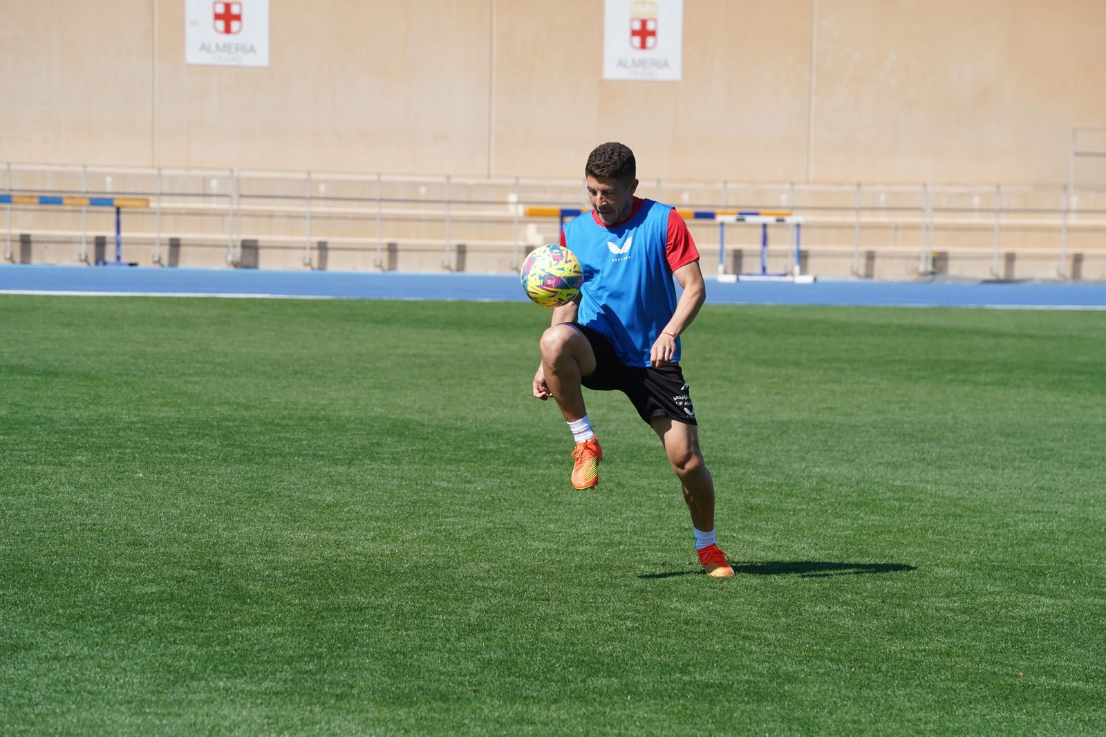 Así ha sido el entrenamiento de la UD Almería este jueves