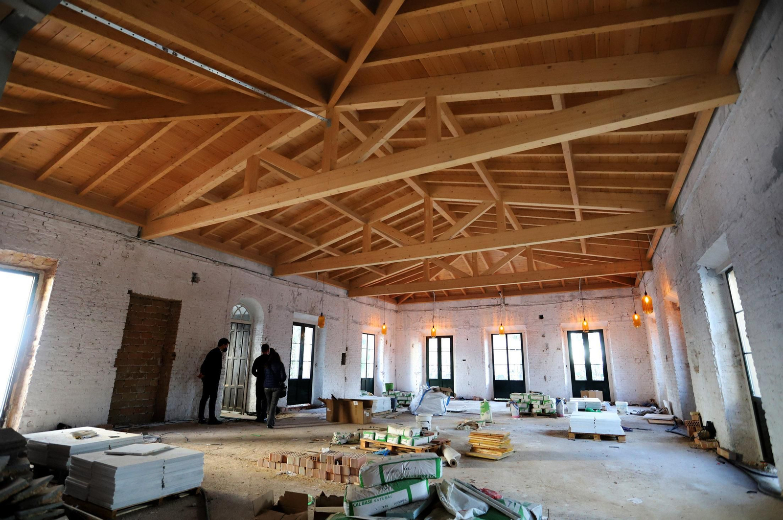 Imágenes de la rehabilitación y restauración de La Casona