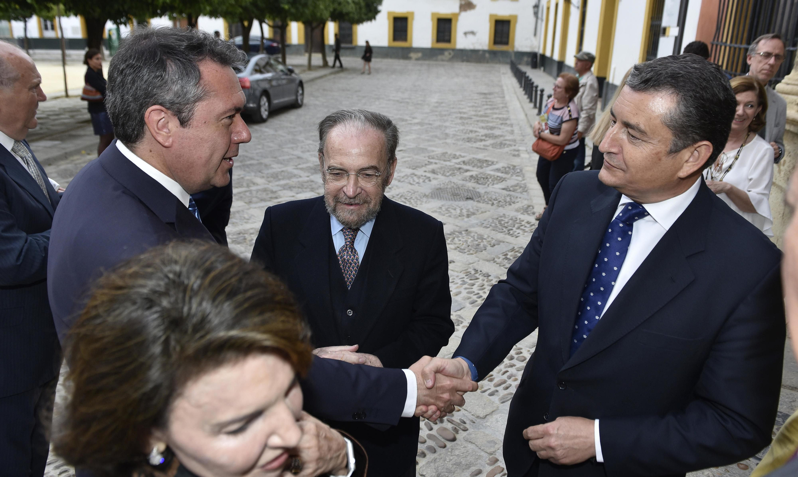 Los asistentes al VII Premio Manuel Clavero