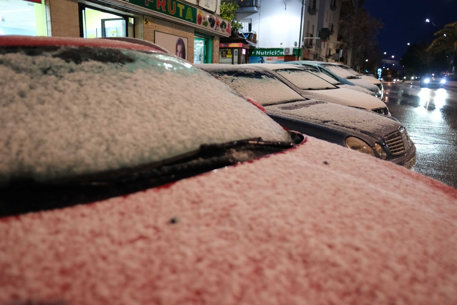 La nieve tiñe de blanco la Serranía de Ronda