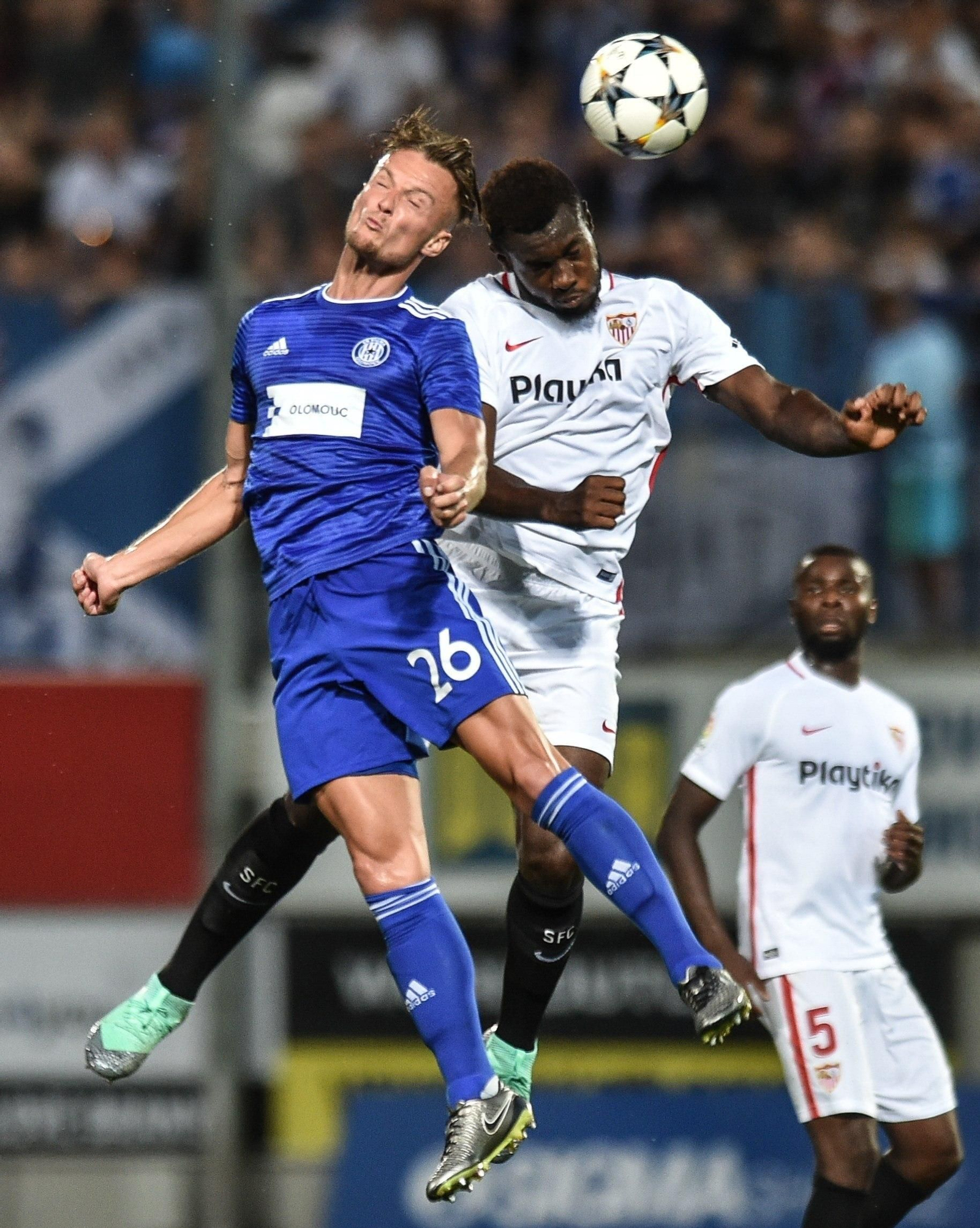 Las imágenes del Sigma Olomouc-Sevilla