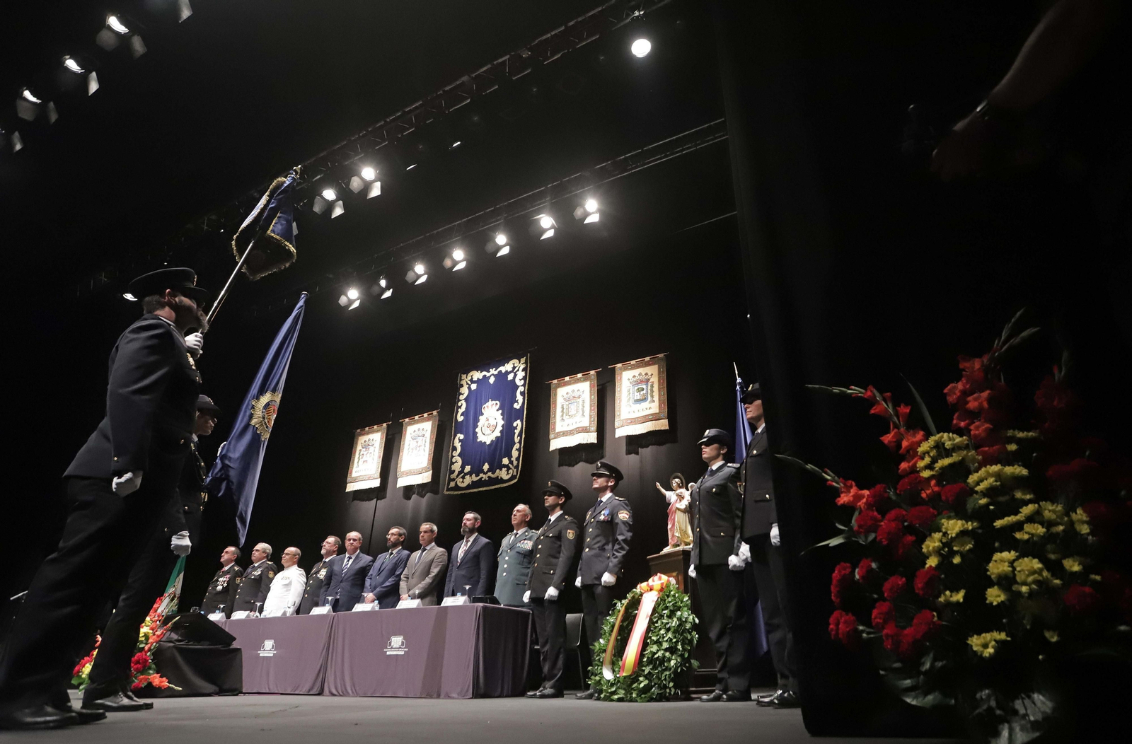 Celebración del Día de la Policía Nacional en La Línea
