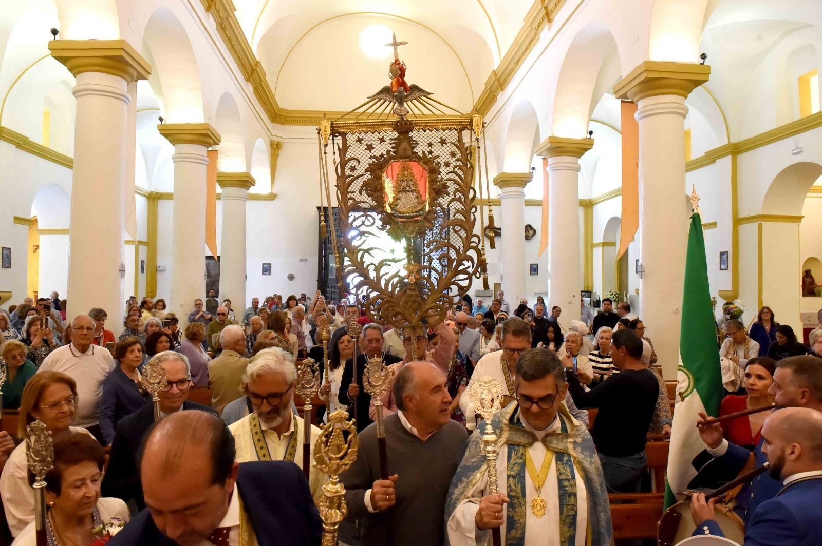 El Simpecado de El Rocío de Algeciras, en La Palma.