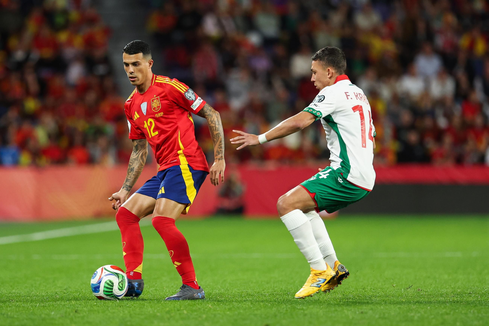 Las mejores fotos del España-Bulgaria