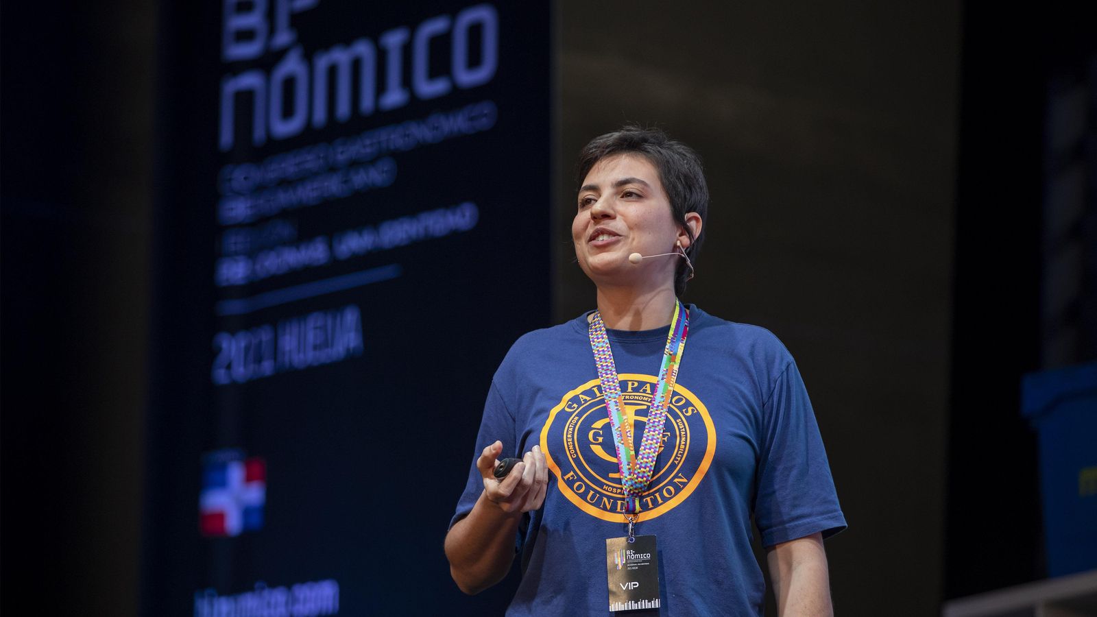 Luciana Bianchi, de restaurante MUYU, en Islas Galápagos.