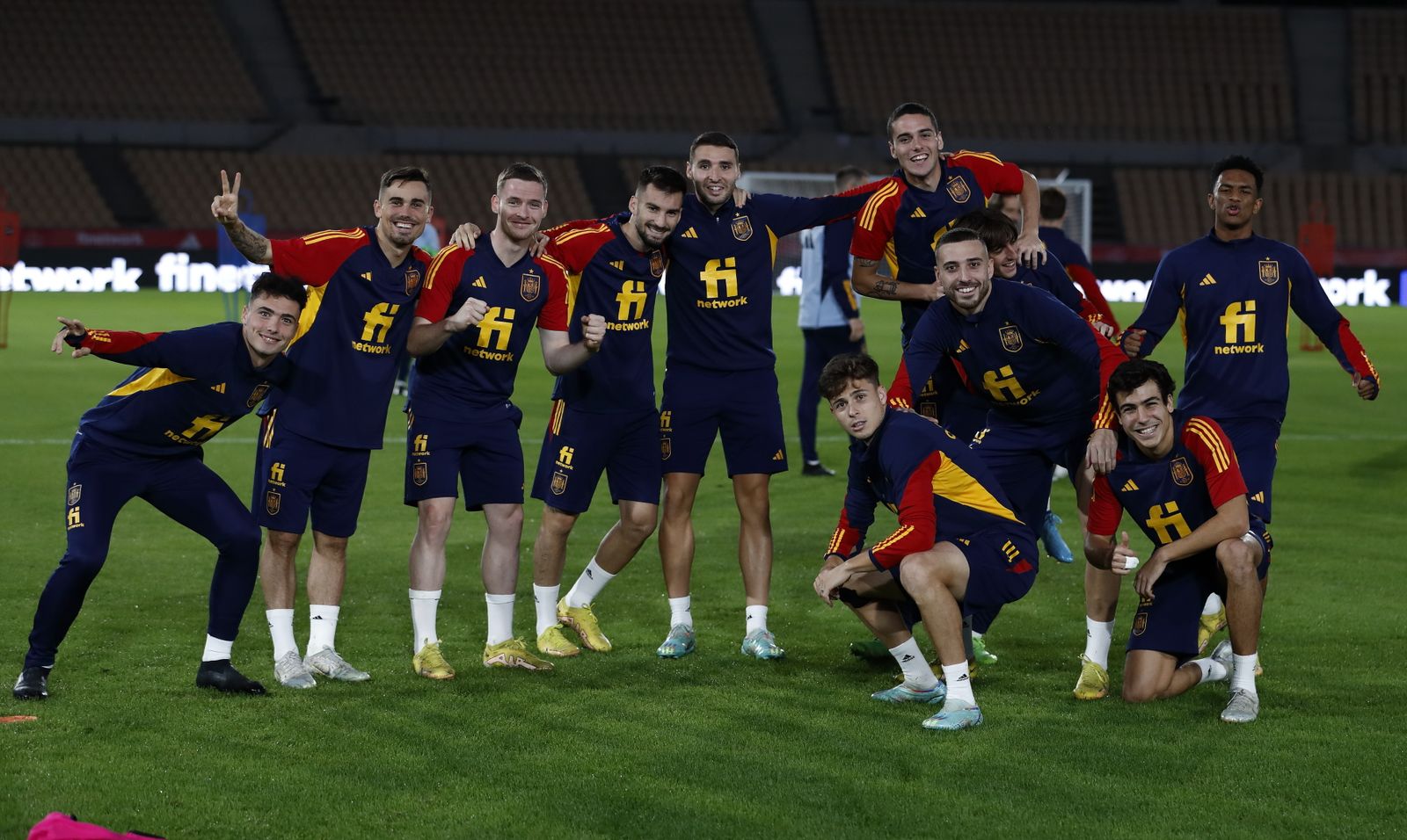 Las imágenes de la selección sub 21 en Sevilla