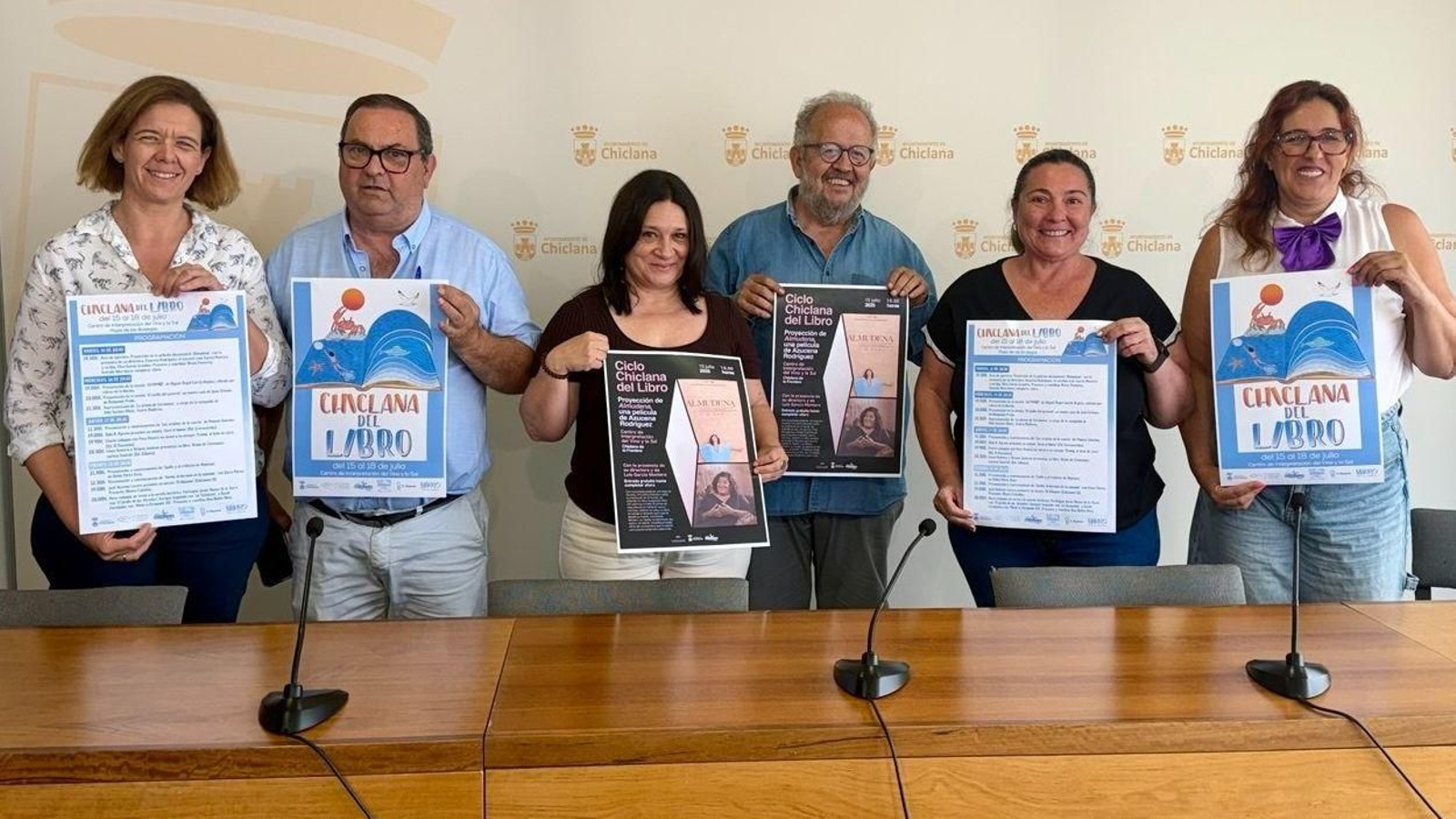 Participantes en esta rueda de prensa.