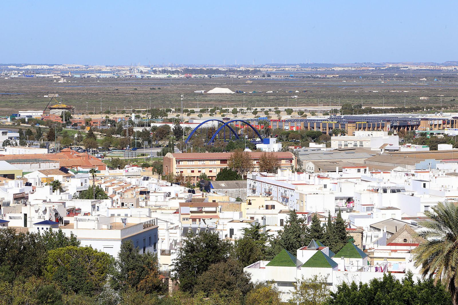 Vista panorámica de parte del casco urbano, en una imagen de archivo.