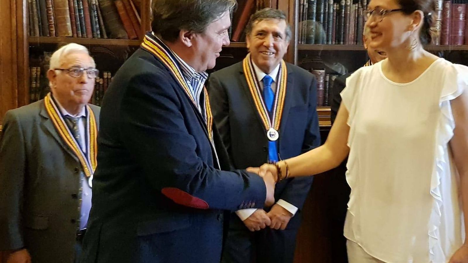 Los cocineros almerienses reciben el Collar de Oro en París.