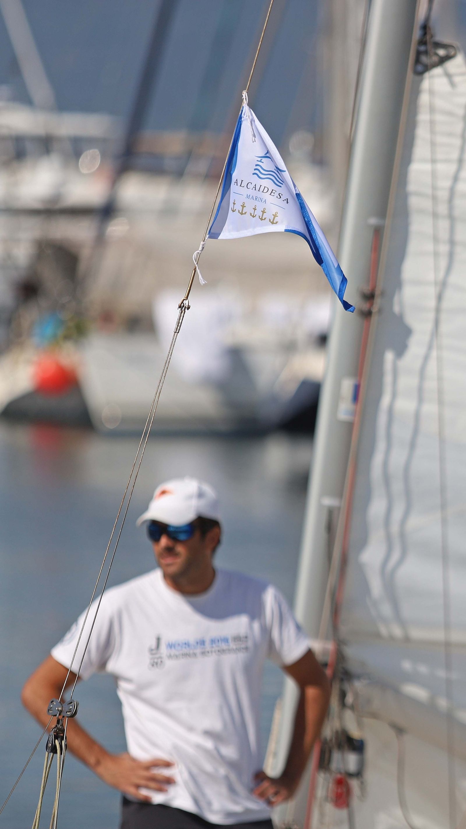 Fotos de la jornada del domingo en el XV Campeonato de España de J80 en La Línea
